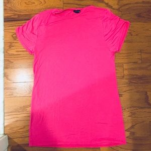 SUPER Soft Pink T Shirt Dress